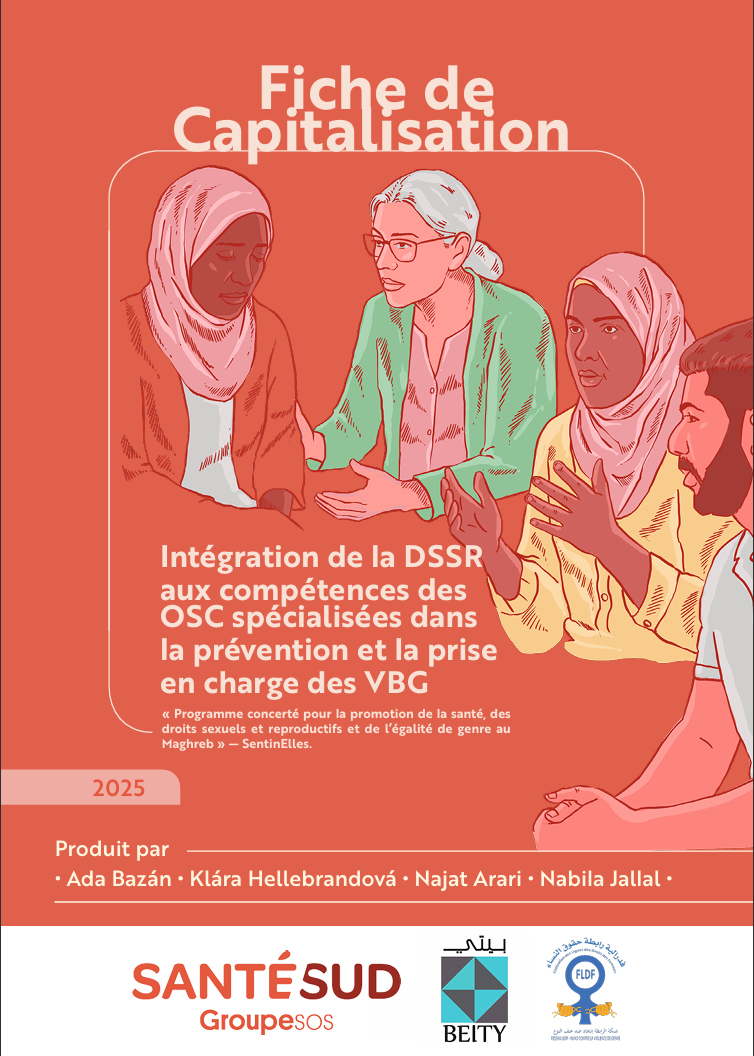 Fiche de capitalisation - Intégration de la DSSR aux compétences des OSC spécialisées dans la prévention et la prise en charge des VBG.