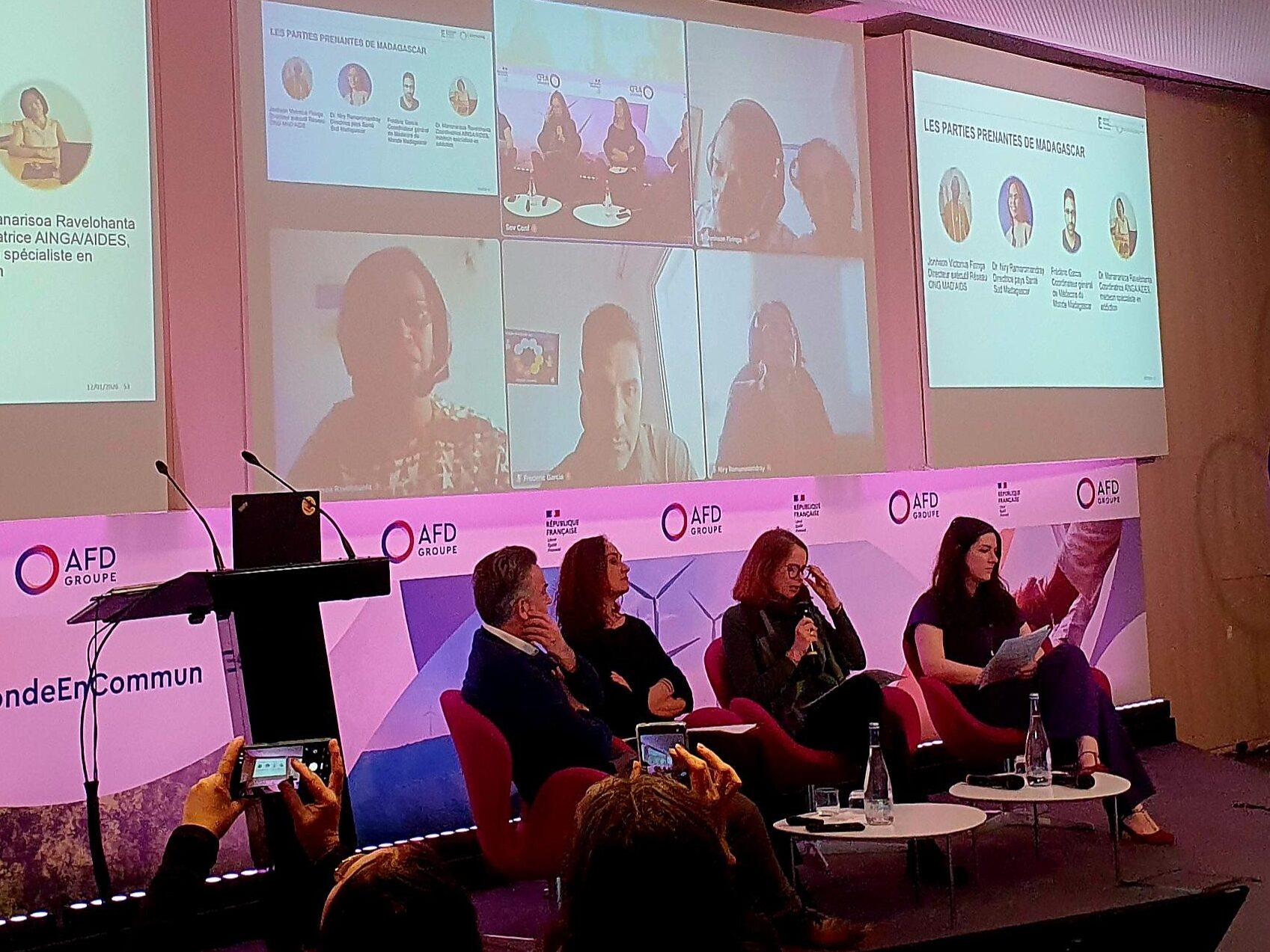 Participation de Santé Sud à la session d'apprentissages sur Madagascar de l'Initiative - Expertise France : l’exemple du projet PluriElles